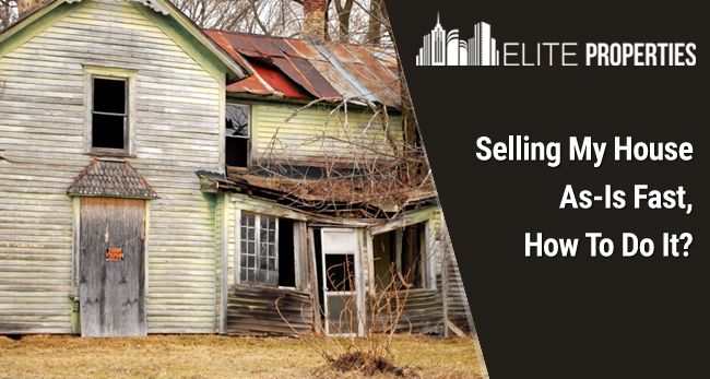 Selling Your House As-Is Fast How To Do It